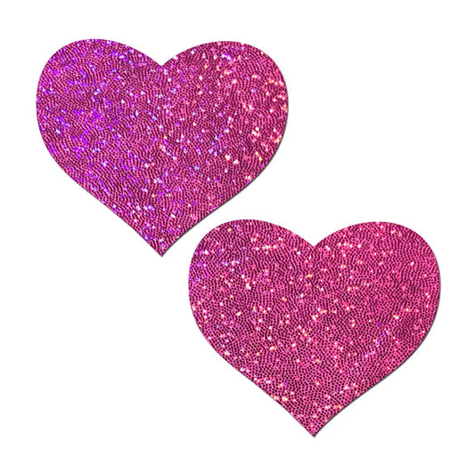 Pastease Love: Bubblegum Pink Hearts Nipple Pasties  Lingerie - Pasties and Tassels