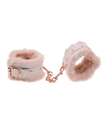 Peaches ‘n CreaMe Fur Sex Handcuffs Bondage Cuffs Girly BDSM Restraints  Restraints and Cuffs