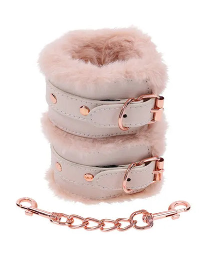 Peaches ‘n CreaMe Fur Sex Handcuffs Bondage Cuffs Girly BDSM Restraints  Restraints and Cuffs