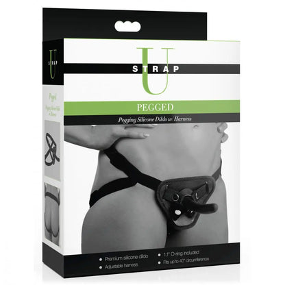 Pegged - Pegging Dildo Sex Toy with Strap-On Harness Femdom  Strap-Ons and Harnesses