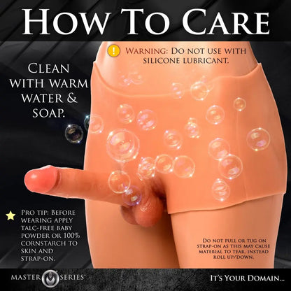 Pegging Dildo Boner Briefs Silicone Penis Strap On - Medium  Strap-on Dildo