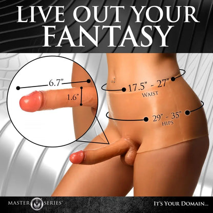 Pegging Dildo Boner Briefs Silicone Penis Strap On - Small  Strap-on Dildo