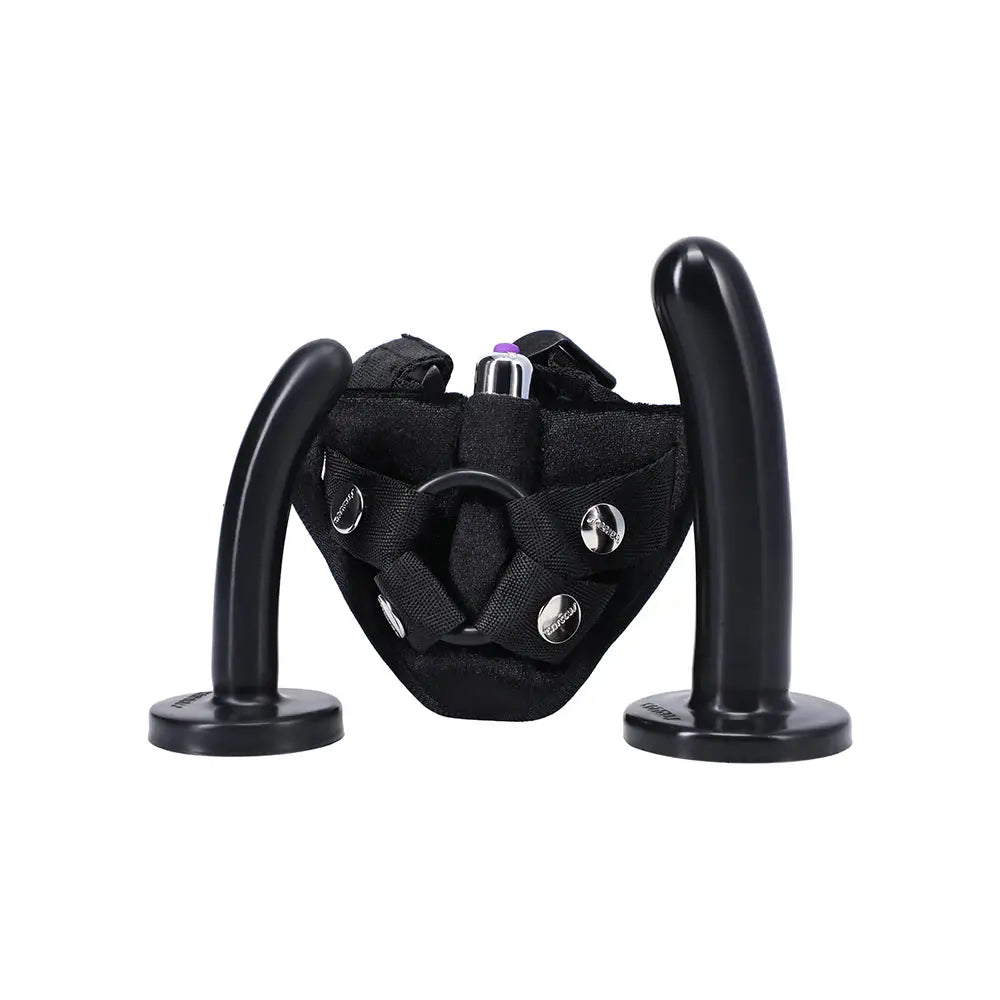 Pegging Kit Tantus Bend Over Beginner Strap-On Harness Kit Black  Fetish - Kits