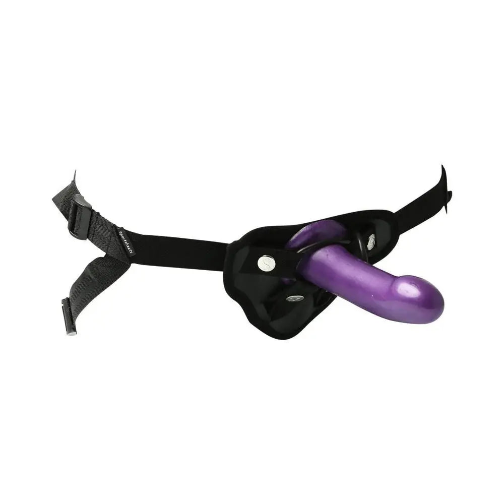 Pegging Kit with Adjustable Strap-On Harness and 2 Silicone Dildos  Pegging Kit