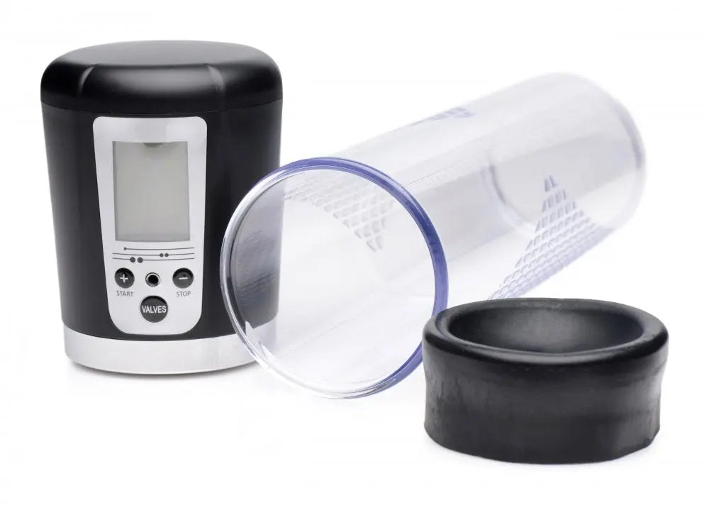 Penis Pump With Built-in Display 4 Level Power Suction  Penis Pump