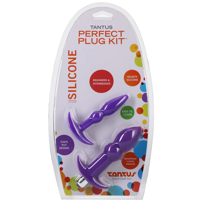 Perfect Plug Kit Lilac Firm  Anal Plug Sex Toy