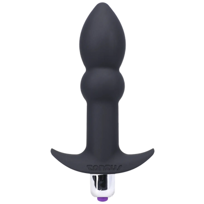 Perfect Plug Plus Vibe Black - Vibrating Anal Plug with Wide Base  Anal Plug Sex Toy