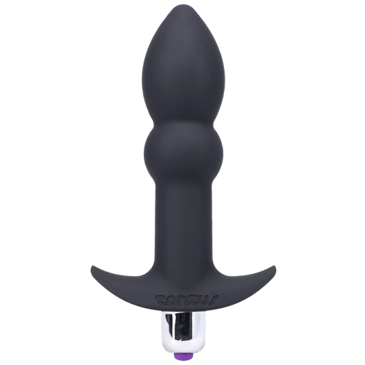 Perfect Plug Plus Vibe Black - Vibrating Anal Plug with Wide Base  Anal Plug Sex Toy