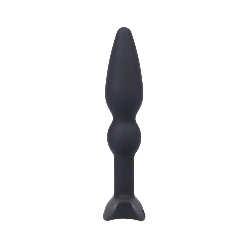 Perfect Plug Plus Vibe Black - Vibrating Anal Plug with Wide Base  Anal Plug Sex Toy