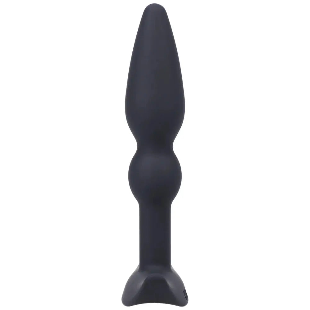 Perfect Plug Plus Vibe Black - Vibrating Anal Plug with Wide Base  Anal Plug Sex Toy