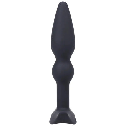Perfect Plug Plus Vibe Black - Vibrating Anal Plug with Wide Base  Anal Plug Sex Toy