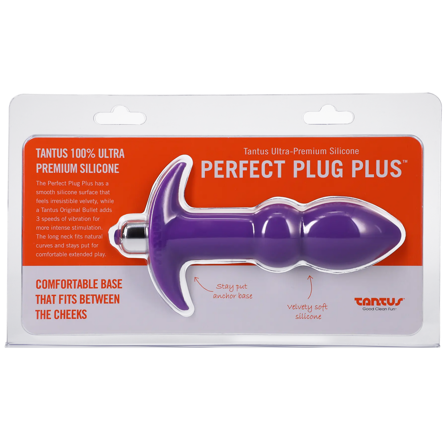 Perfect Plug Plus Vibe Purple  Anal