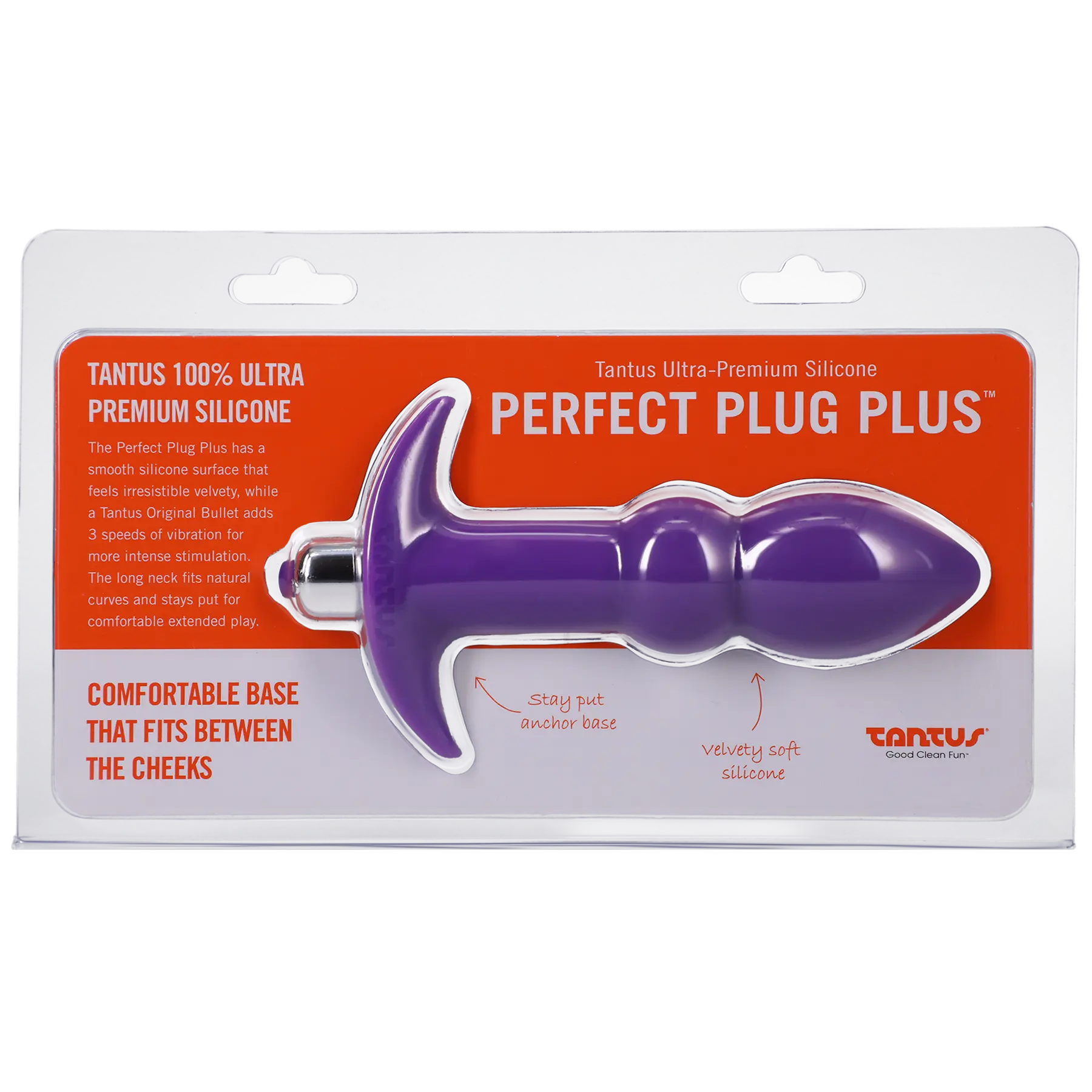 Perfect Plug Plus Vibe Purple  Anal