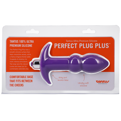 Perfect Plug Plus Vibe Purple  Anal