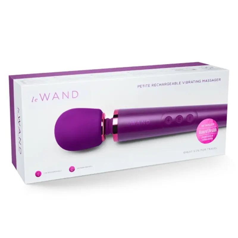 Petite Rechargeable Massager - Dark Cherry  Vibrators