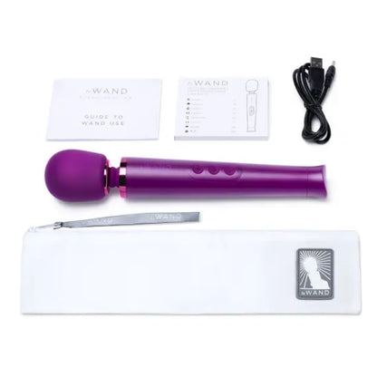 Petite Rechargeable Massager - Dark Cherry  Vibrators
