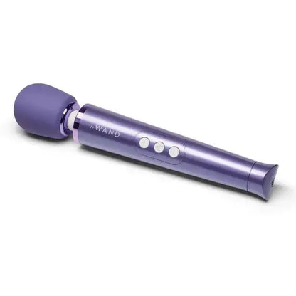 Petite Rechargeable Wand Massager - Violet  Wand Vibrator