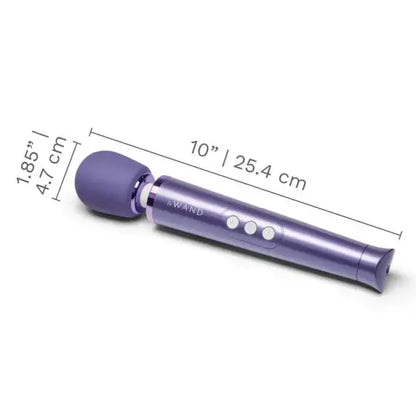 Petite Rechargeable Wand Massager - Violet  Wand Vibrator