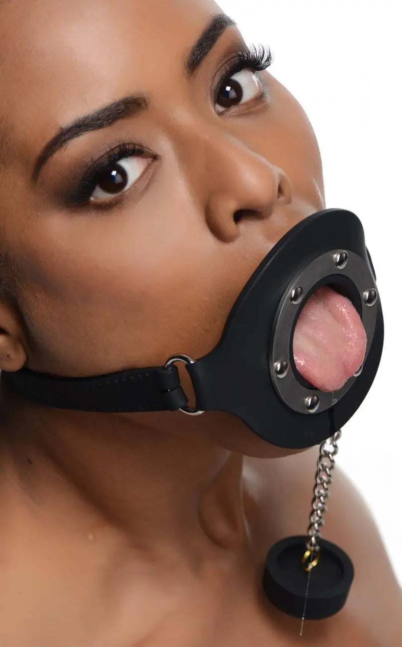 Pie Hole Silicone Feeding Gag  Masks, Gags and Blindfolds