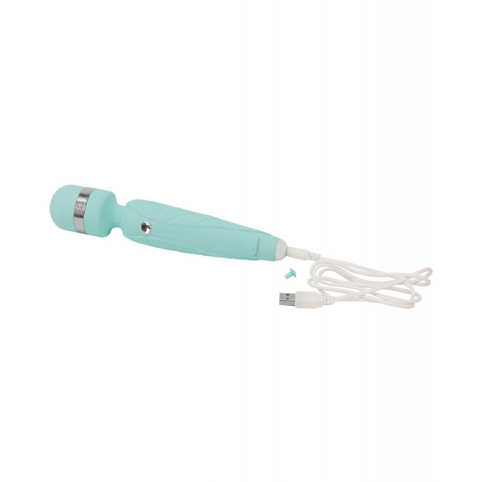 Pillow Talk Cheeky Wand Vibrator Sex Toy - Teal Magic Wand Vibrator Sex Toy for Women  Vibrator