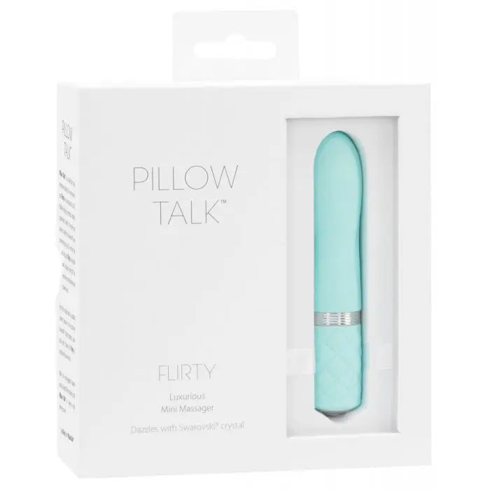 Pillow Talk Flirty Bullet Vibrator Sex Toy - Teal  Vibrator