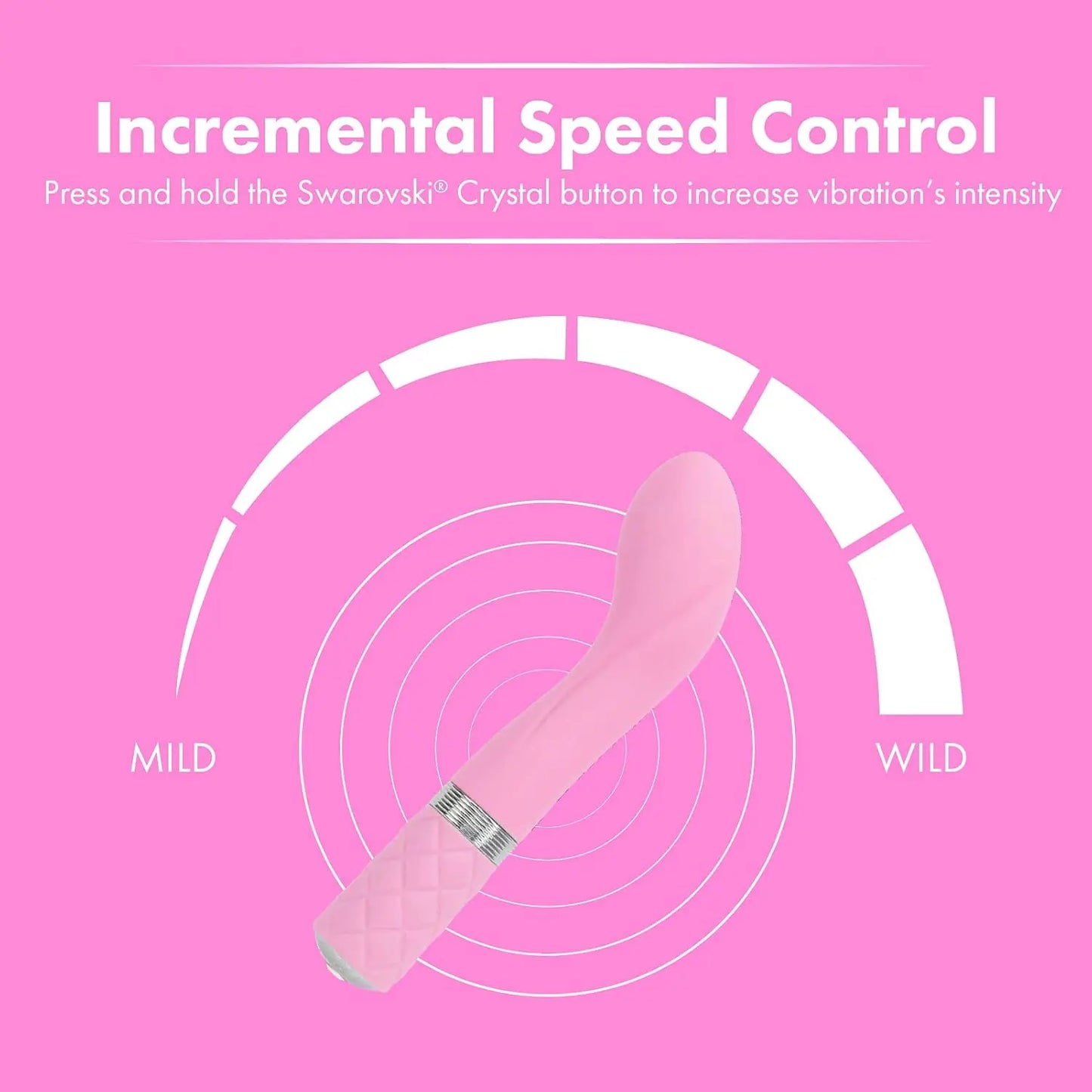 Pillow Talk G Spot Vibrator Sex Toy - Pink Sassy G-Spot Sex Toy Vibrator  Vibrator