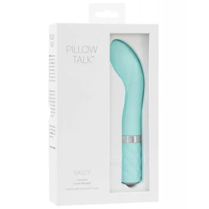 Pillow Talk G Spot Vibrator Sex Toy - Teal Sassy G-Spot Sex Toy Vibrator  Vibrator