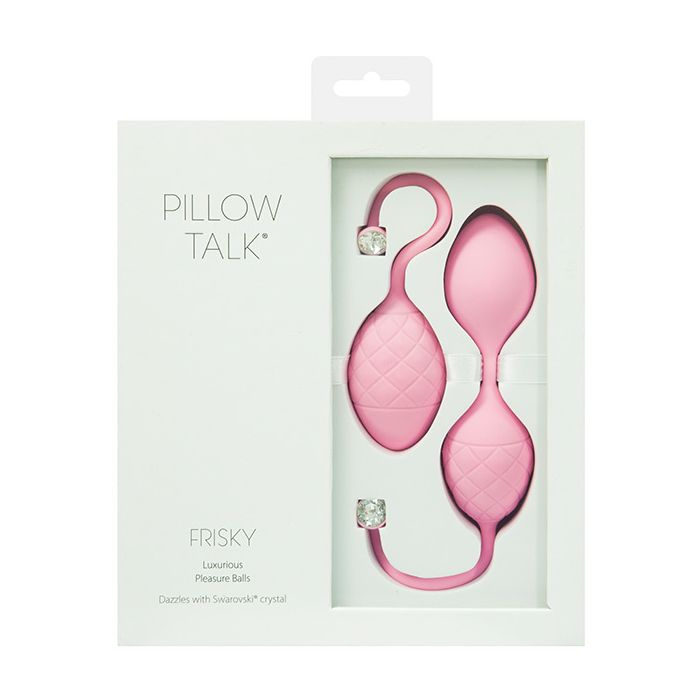 Pillow Talk Sex Toy Frisky Pleasure Balls Kegel Sex Toy Kegel Weights  Vibrator