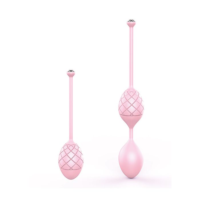 Pillow Talk Sex Toy Frisky Pleasure Balls Kegel Sex Toy Kegel Weights  Vibrator