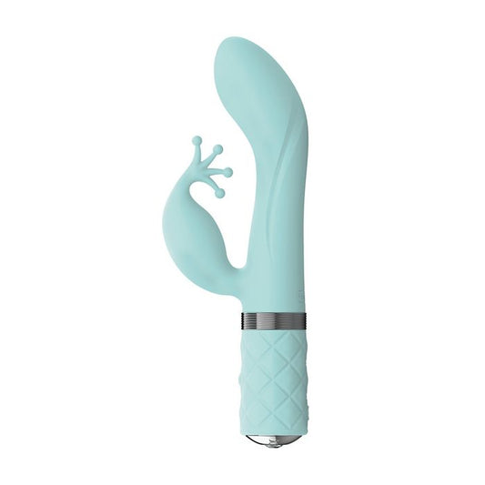 Pillow Talk Vibrator Sex Toy - Kinky Teal Rabbit Sex Toy  Vibrator