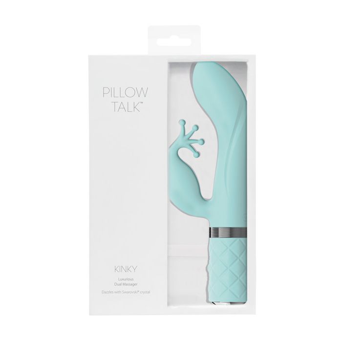 Pillow Talk Vibrator Sex Toy - Kinky Teal Rabbit Sex Toy  Vibrator