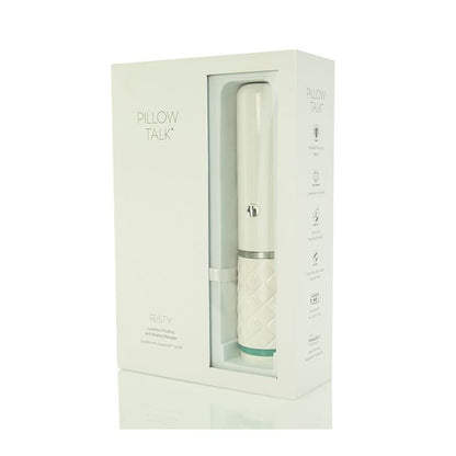 Pillow Talk Vibrator Sex Toy - Teal Feisty G-Spot Thrusting Vibrator Sex Toy  Vibrator