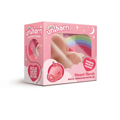 Pink Dragon Unicorn Vibrator Sex Toy Unihorn Heart Throb Pulsing Clit Massager  Clitoral Stimulators