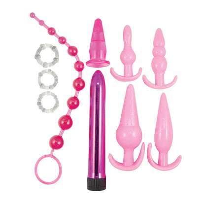Pink Elite Collection Anal Play Kit Pink  Anal - Kits