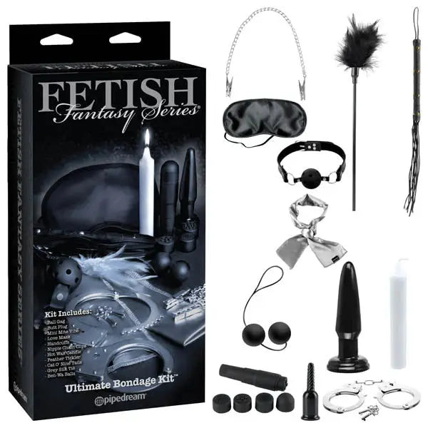 Pipedream Fetish Fantasy Series Limited Edition 11-Piece Ultimate Bondage Kit  Bondage Kits