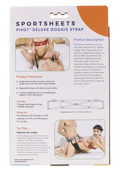 Pivot Deluxe Doggie Strap  BDSM