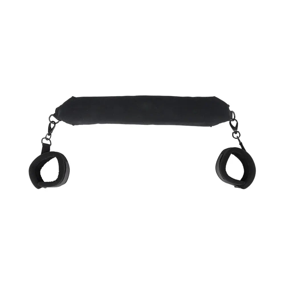 Pivot Positioning Bar BDSM Padded Spreader Bar with Bondage Cuffs  Spreader Bar