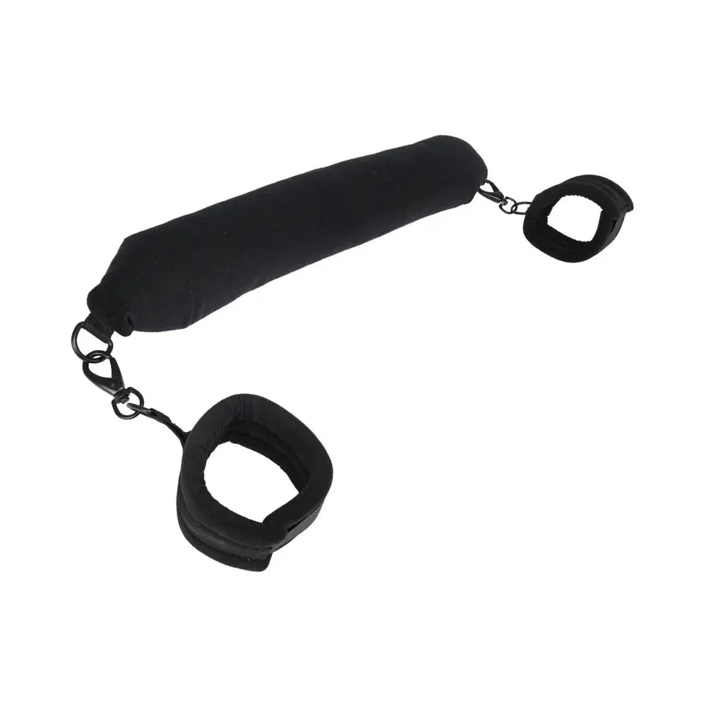 Pivot Positioning Bar BDSM Padded Spreader Bar with Bondage Cuffs  Spreader Bar