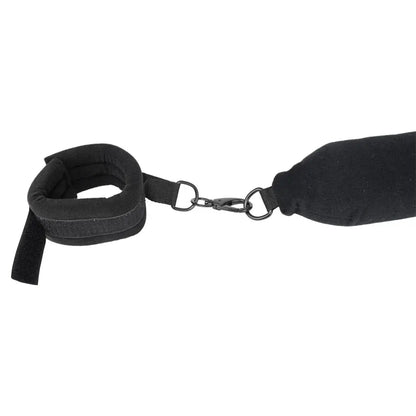 Pivot Positioning Bar BDSM Padded Spreader Bar with Bondage Cuffs  Spreader Bar