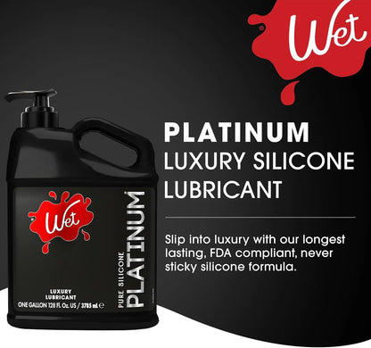 Platinum Silicone Based Sex Lube Gallon  Lubes, Lotions and Accessories
