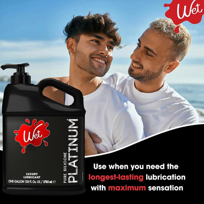 Platinum Silicone Based Sex Lube Gallon  Lubes, Lotions and Accessories
