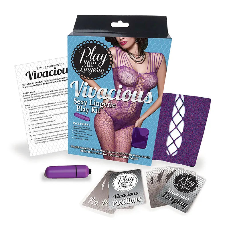 Play With Me Vivacious Lingerie Kit  Games - Couples