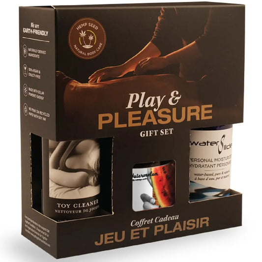 Play & Pleasure Set: Watermelon  Lubes, Lotions and Accessories