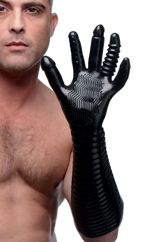 Pleasure Fister Textured Fisting Glove  Sensory Toys