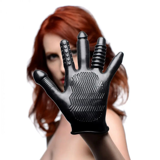 Pleasure Poker Sensory BDSM Textured Glove  Sensory Toys