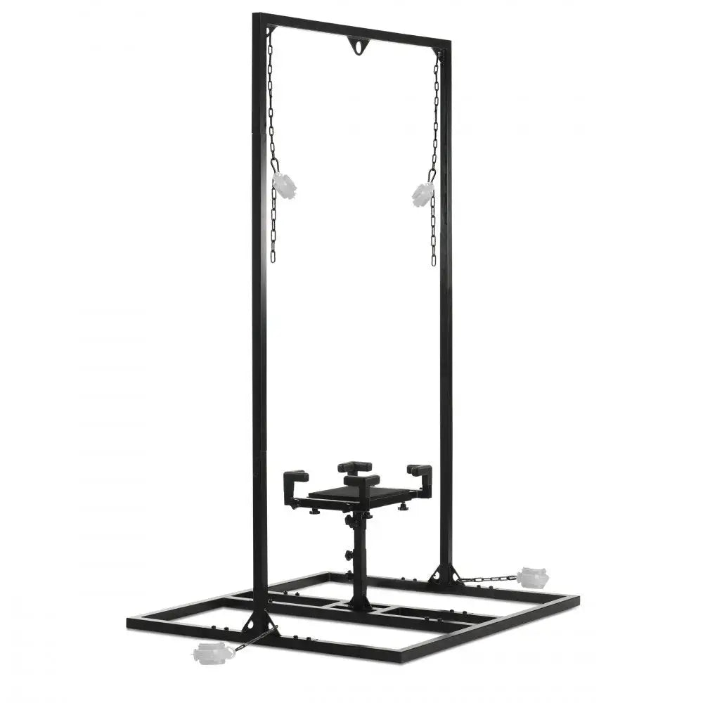 Pleasure Post Saddle Bondage Frame Extreme BDSM Furniture  Dungeon Furniture and Accessories