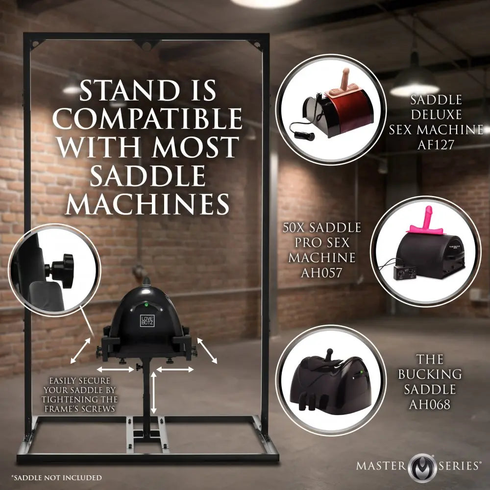 Pleasure Post Saddle Bondage Frame Extreme BDSM Furniture  Dungeon Furniture and Accessories