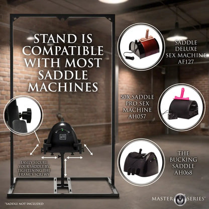 Pleasure Post Saddle Bondage Frame Extreme BDSM Furniture  Dungeon Furniture and Accessories