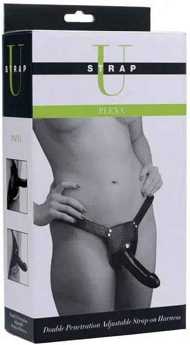 Plena Double Penetration Strap-on with  Adjustable Harness  Strap-Ons and Harnesses