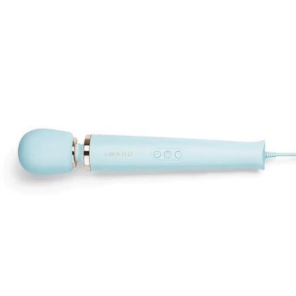Plug-In Vibrating Wand Massager - Sky Blue  Wand Vibrator
